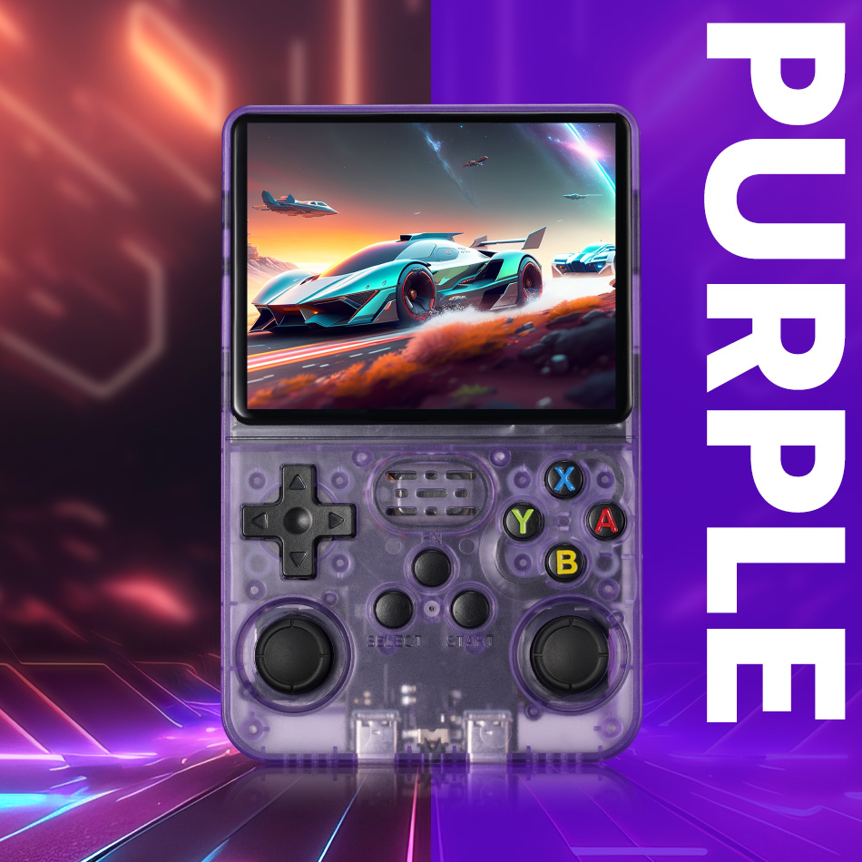 Gaming Console Under 1000 - Konsol Game Genggam Retro Ungu yang
