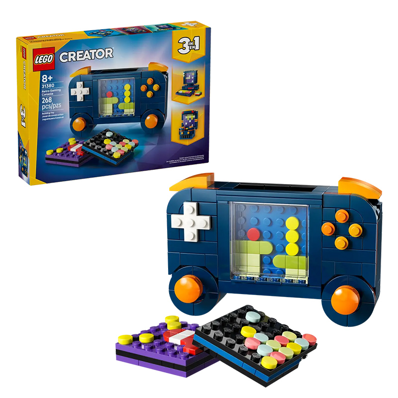 Gaming Console Setup - LEGO Creator 3in1 Building Blocks LG-31380