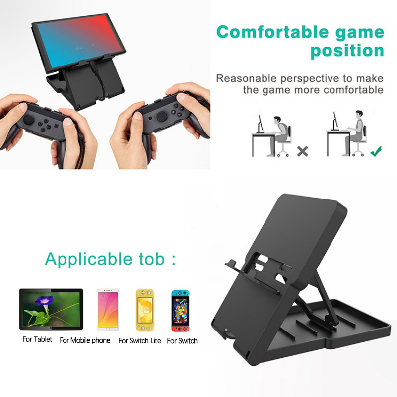 Nintendo Console Switch Lite - Dudukan Penyangga Lipat untuk Konsol Switch,