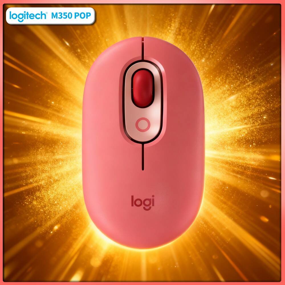 Gaming Console Logitech - Mouse Logitech M350 POP Ramah Lingkungan