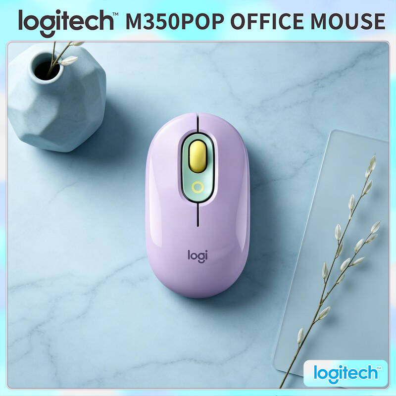 Gaming Console Logitech - Mouse Logitech M350 POP Ramah Lingkungan