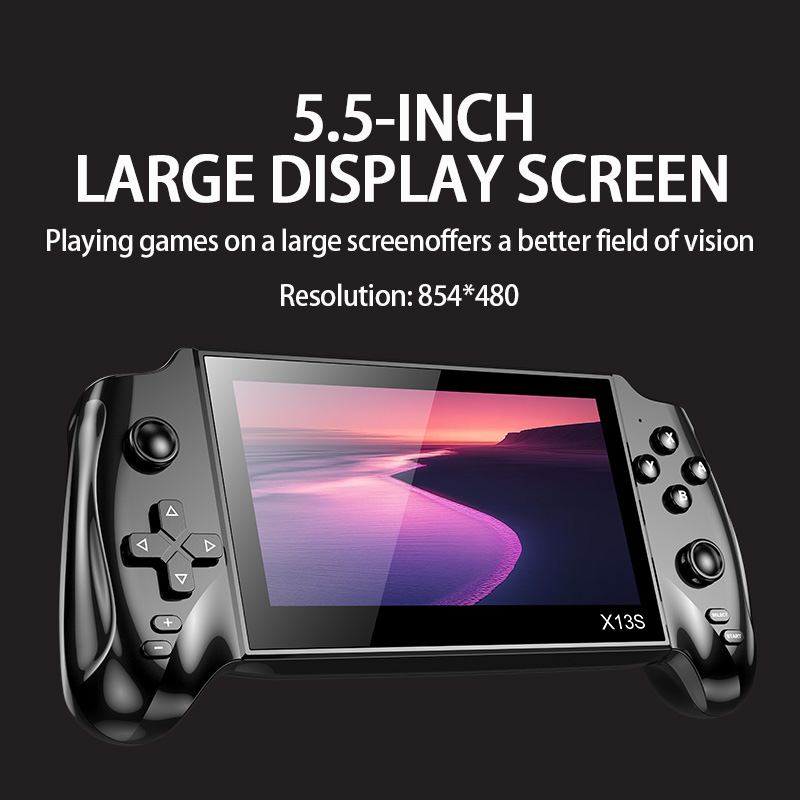 Gaming Console Under 1000 - Konsol Game Genggam Retro X13S, Layar
