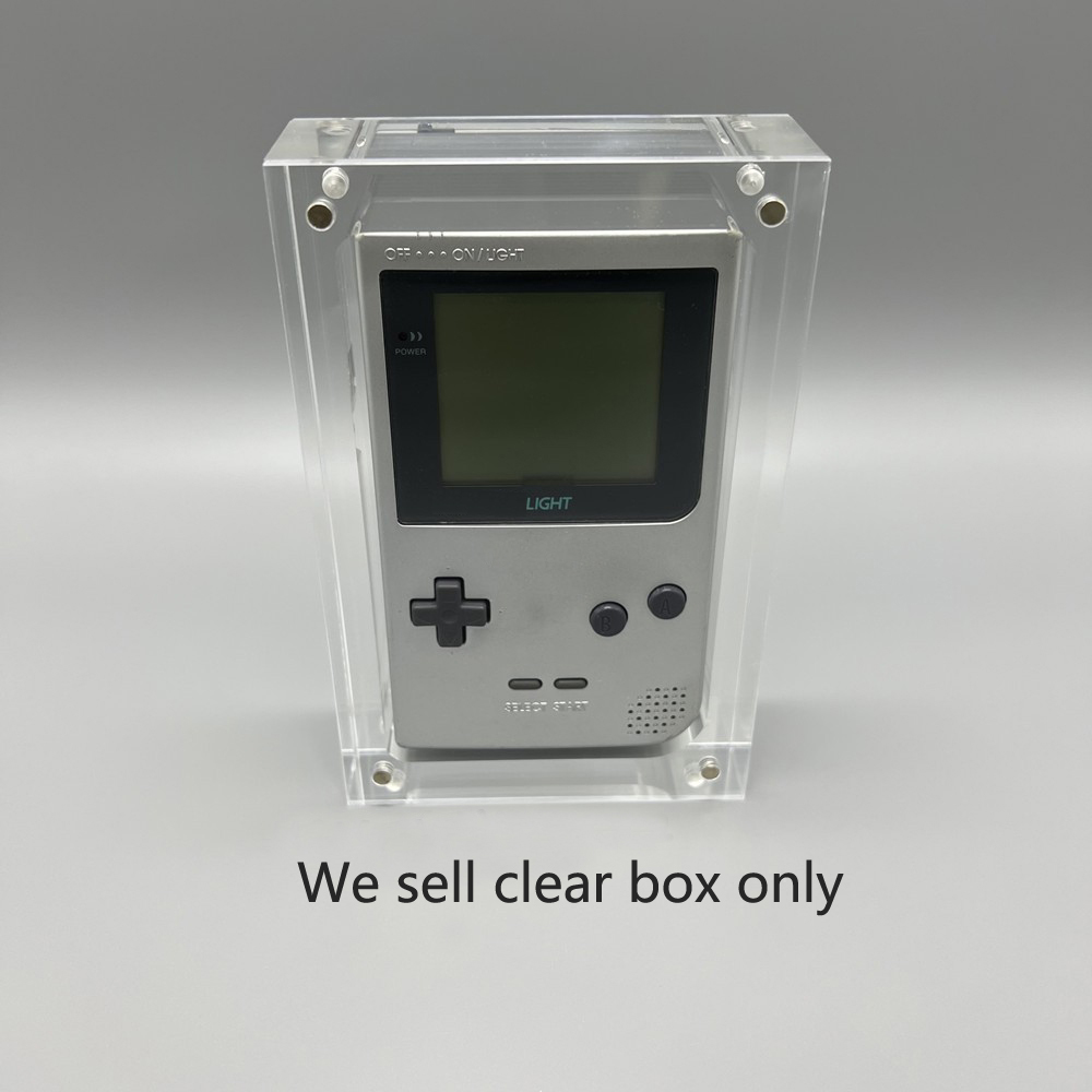 Gaming Console Holder - Kotak akrilik magnetik penyimpanan transparan untuk
