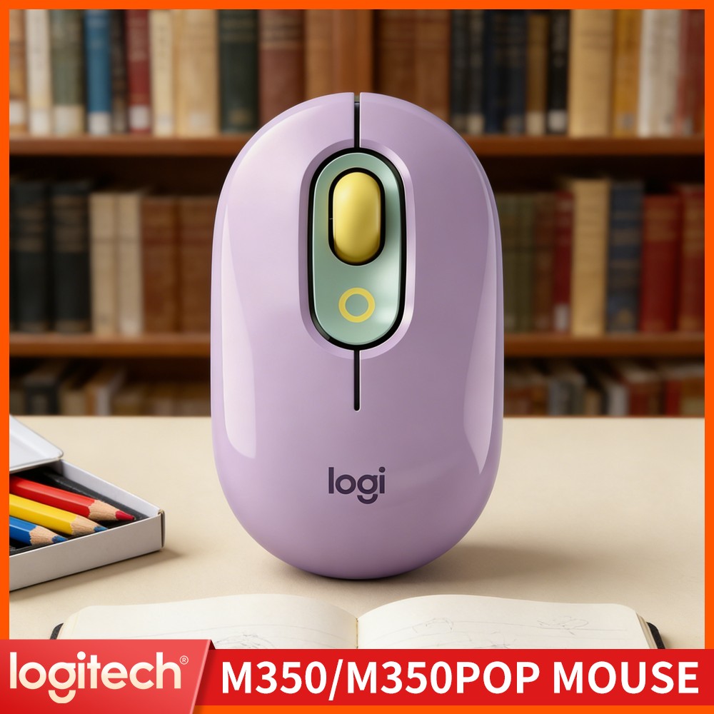 Gaming Console Logitech - Mouse Logitech M350 POP Ramah Lingkungan