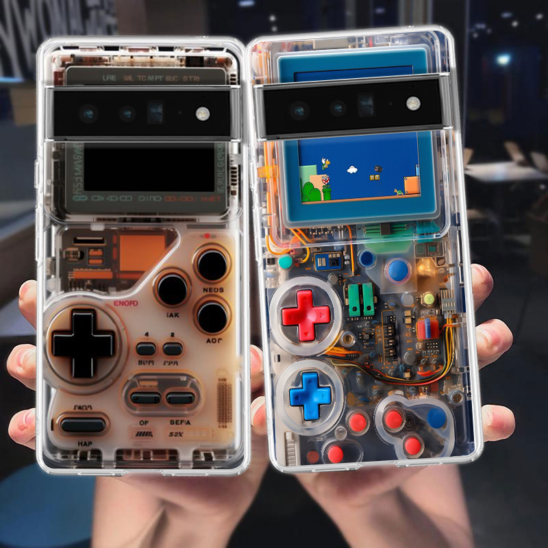 Gaming Console For Phone - Penutup Casing Ponsel untuk Google Pixel