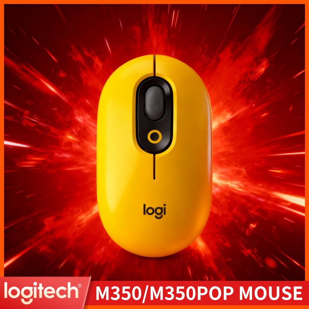 Gaming Console Logitech - Mouse Logitech M350 POP Ramah Lingkungan