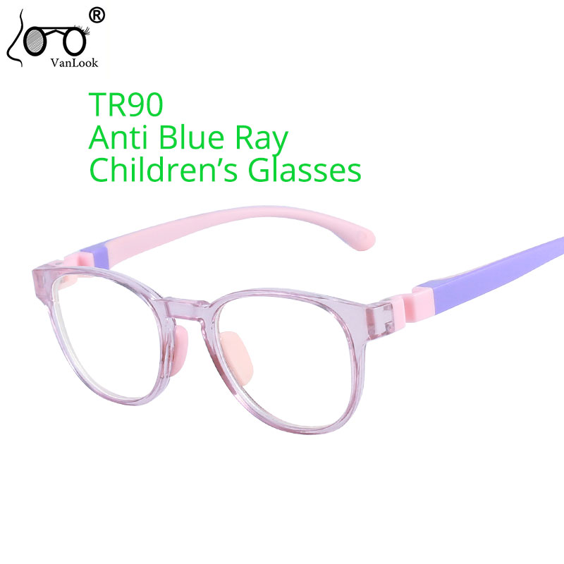 Gaming Glasses Uv - Kacamata Anak Laki-laki Perempuan TR90 Kacamata