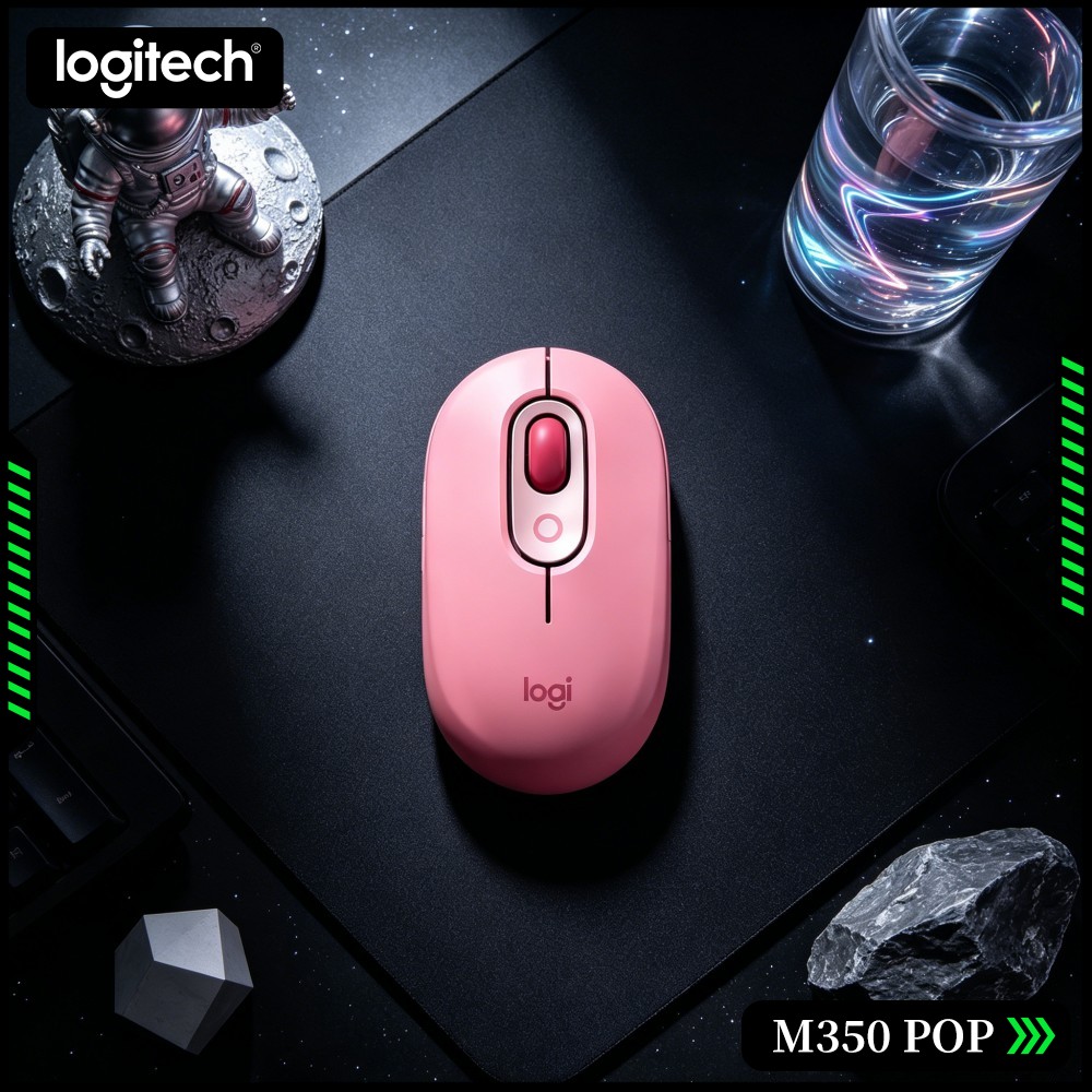 Gaming Console Logitech - Mouse Logitech M350 POP Ramah Lingkungan
