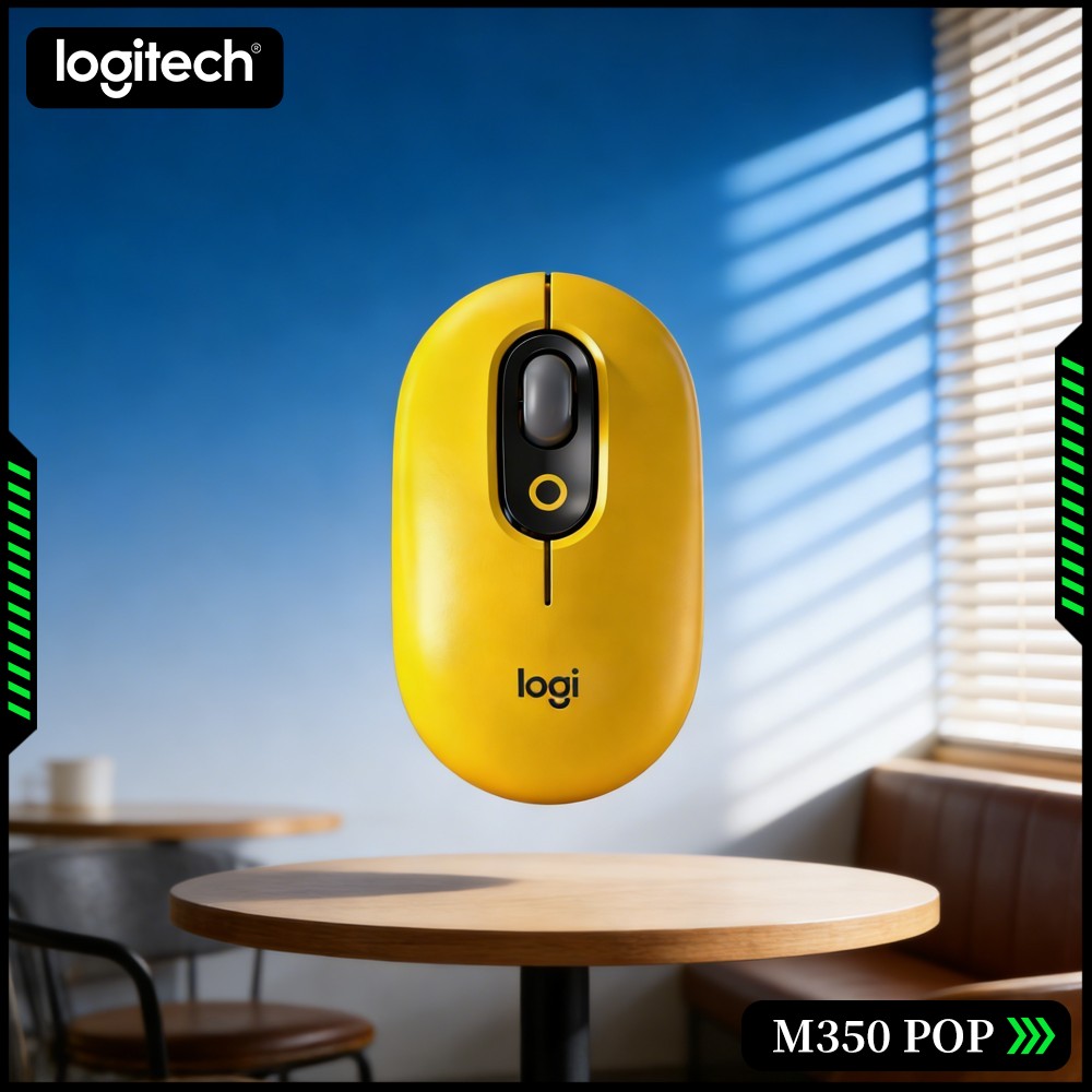 Gaming Console Logitech - Mouse Logitech M350 POP Ramah Lingkungan