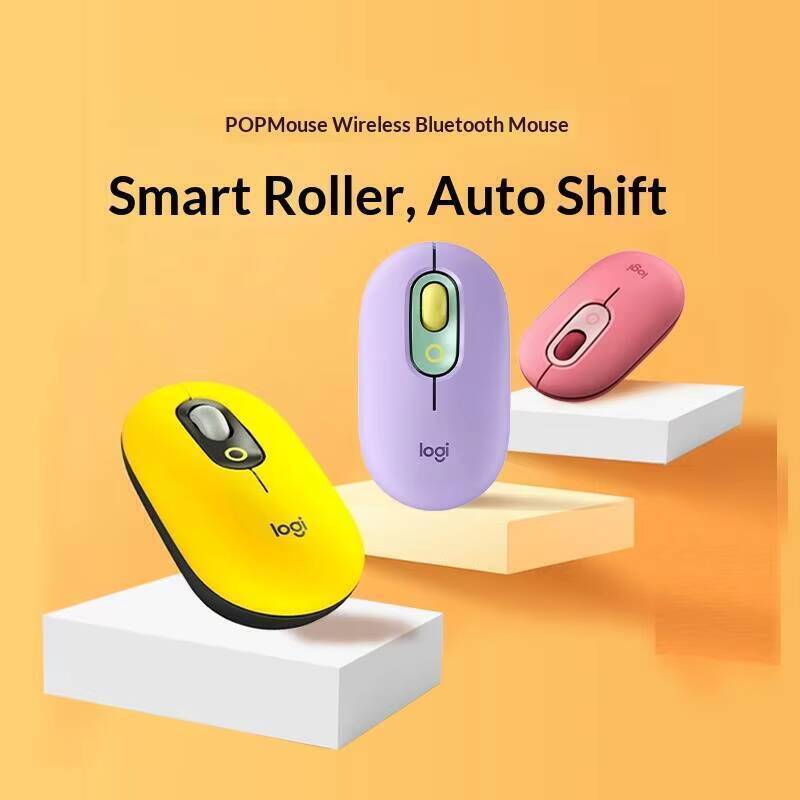 Gaming Console Logitech - Mouse Logitech POP Ramah Lingkungan dari