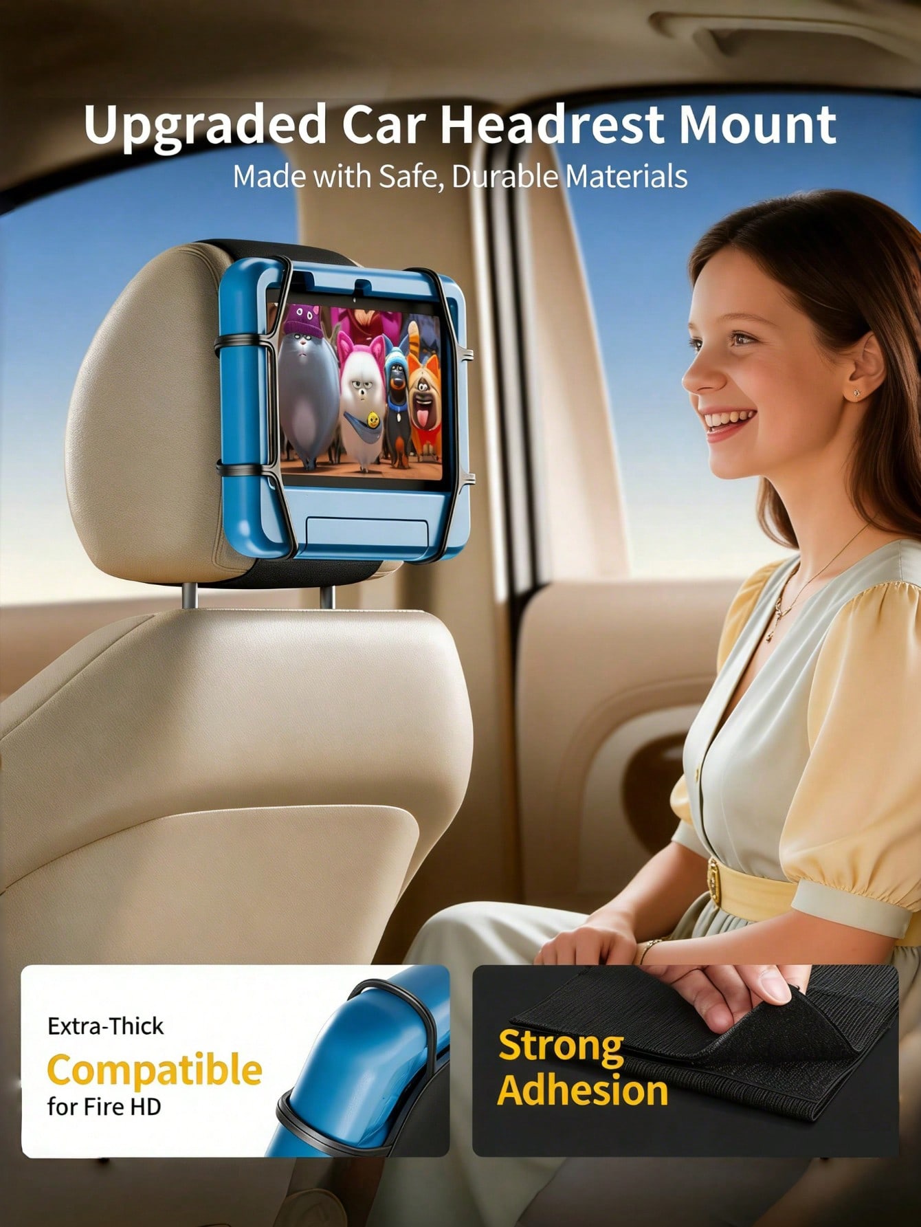 Penyangga Tablet di Sandaran K - Gaming Console Holder ulasan dan harga