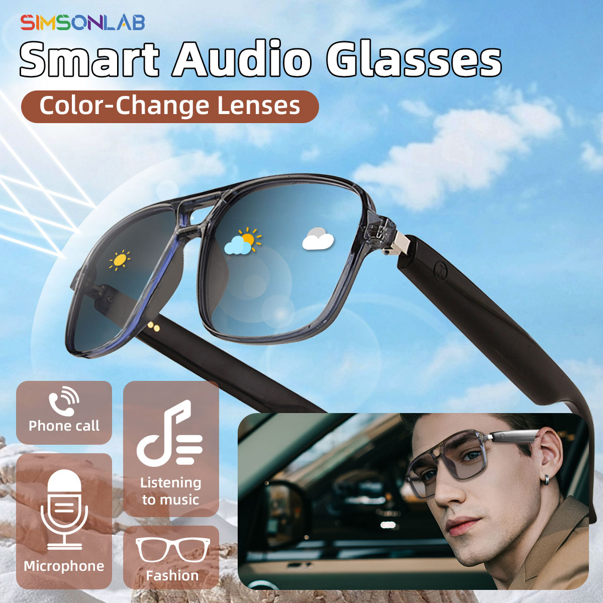 Kacamata Pintar BARU 2025 Asis - Gaming Glasses Uv ulasan dan harga