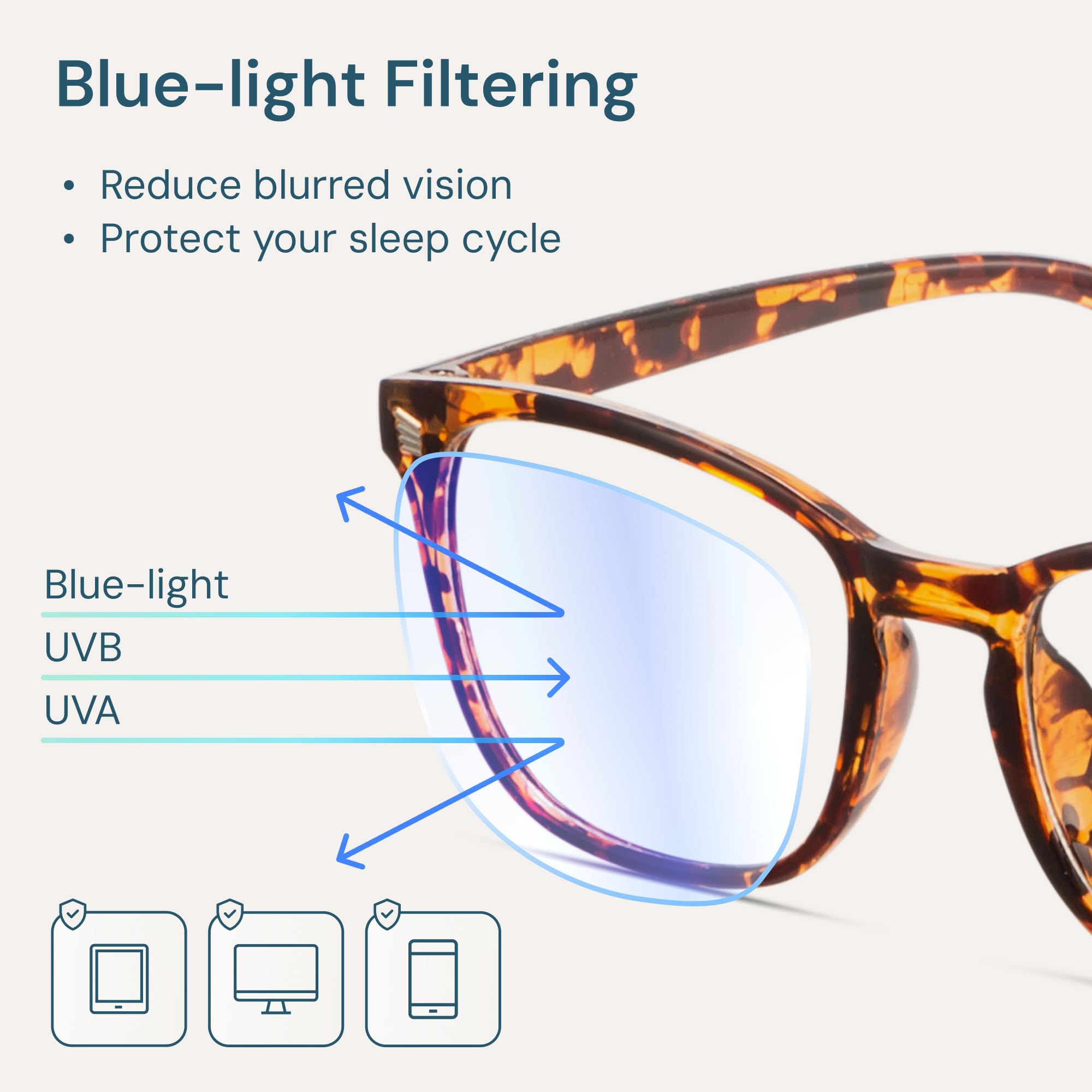 2 Buah Kacamata Pemblokir Caha - Gaming Glasses Uv ulasan dan harga