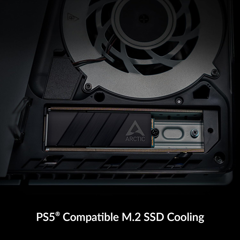 Pendingin heatsink hitam ARCTI - Gaming Console Setup ulasan dan harga
